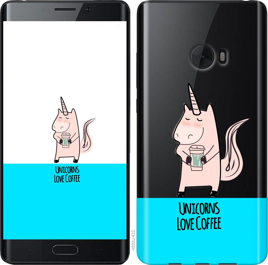 

Чохол на Xiaomi Mi Note 2 Єдиноріжок з кавою