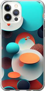Чехол на iPhone 12 Pro Горошек абстракция