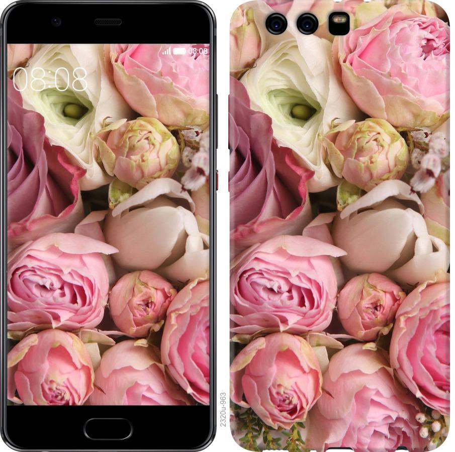 

Чехол на Huawei P10 Plus Розы v2