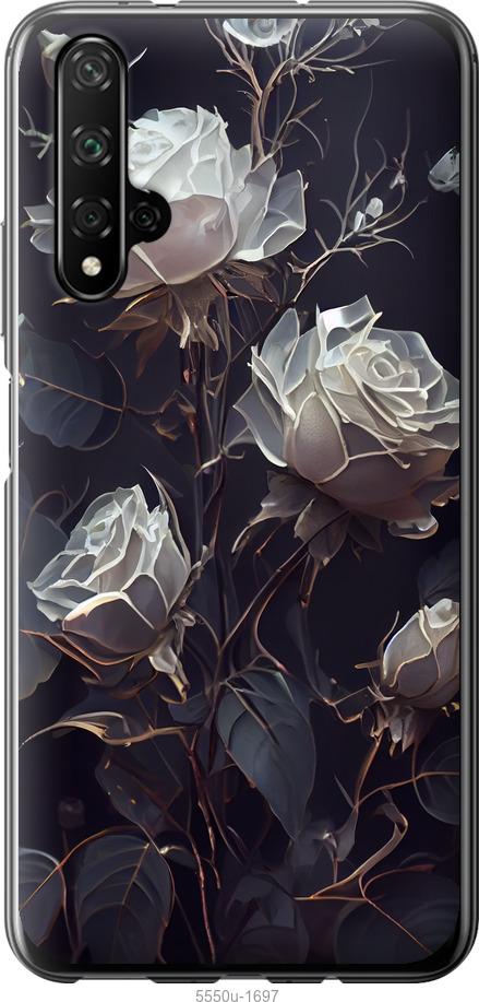 

Чехол на Huawei Nova 5T Розы 2