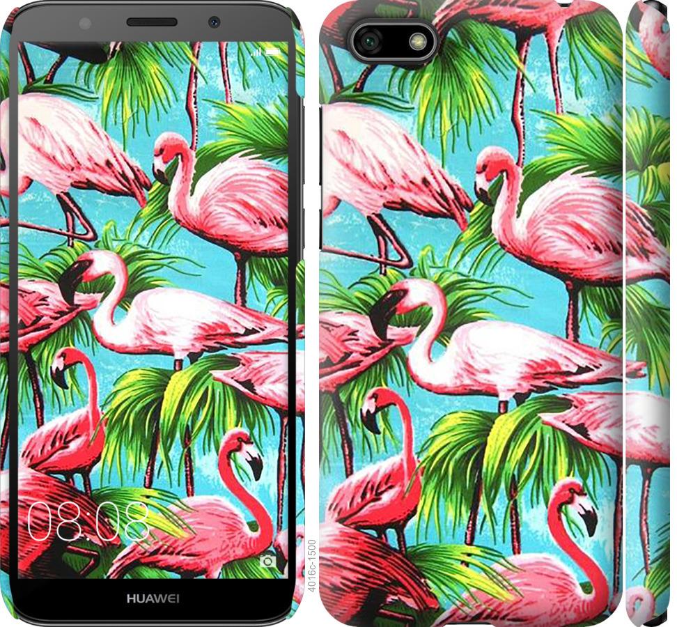 

Чехол на Huawei Honor 7A Tropical background