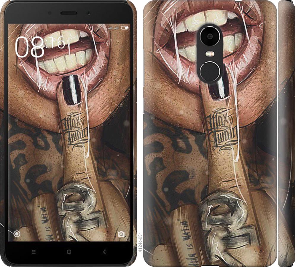 Чехол на Xiaomi Redmi Note 4X Swag-girl
