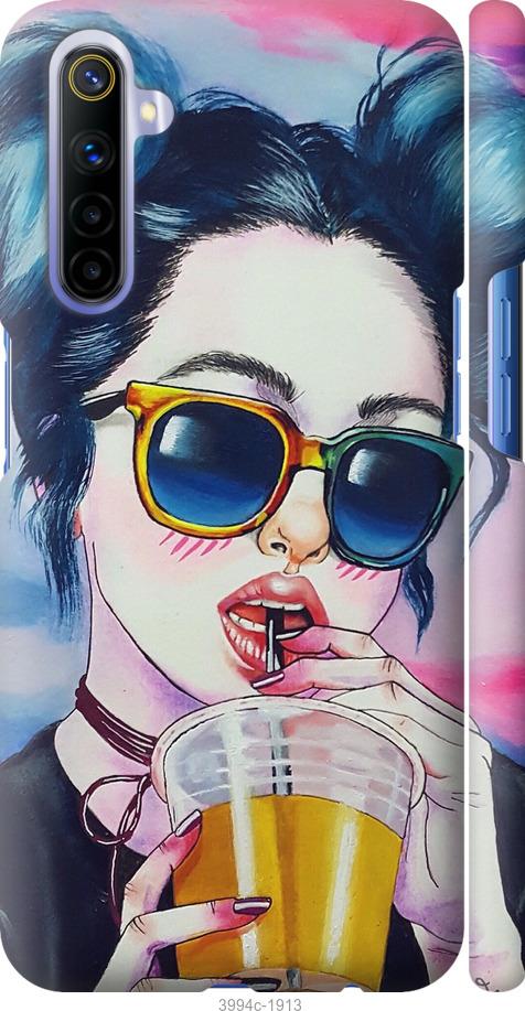 

Чехол на Realme 6 Арт-девушка в очках