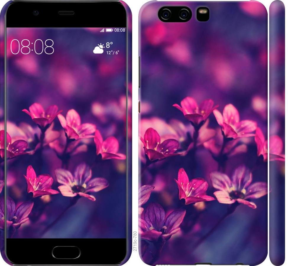 

Чохол на Huawei P10 Пурпурні квіти