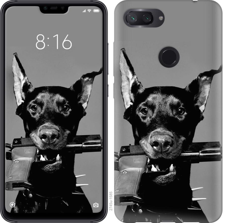 

Чохол на Xiaomi Mi 8 Lite Доберман