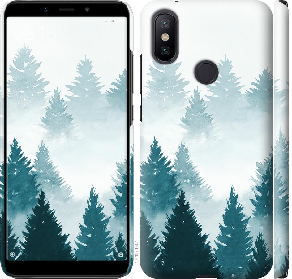 

Чохол на Xiaomi Mi A2 Акварельні Ялинки