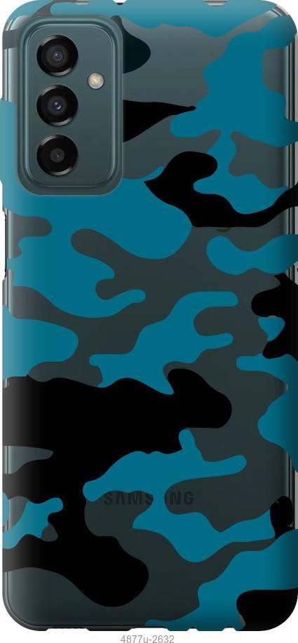 Чехол на Samsung Galaxy M23 M236B Камуфляж прозрачный фон