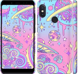

Чохол на Xiaomi Redmi Note 5 Рожева галактика