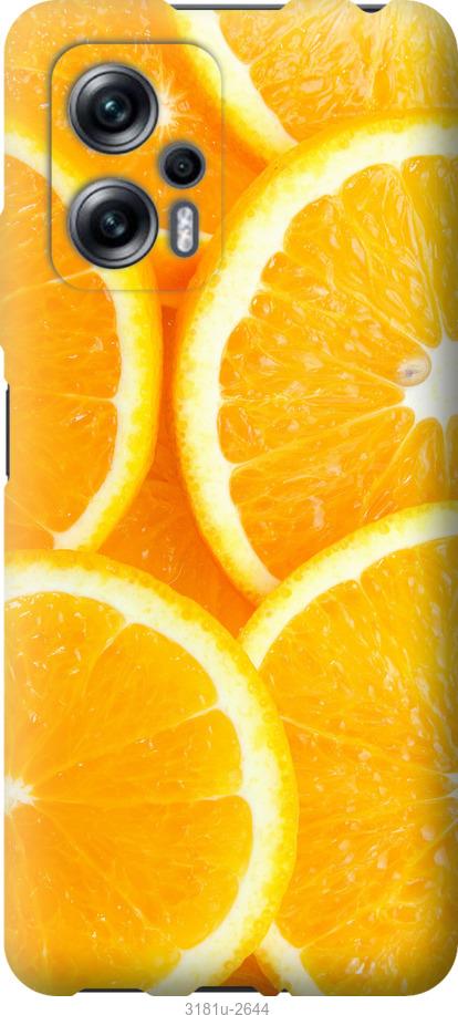 

Чохол на Xiaomi Redmi Note 11T Pro Частки апельсина