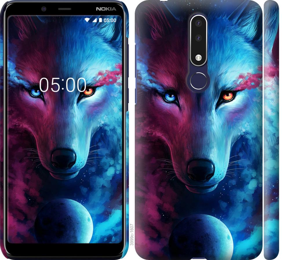 

Чохол на Nokia 3.1 Plus Арт-вовк