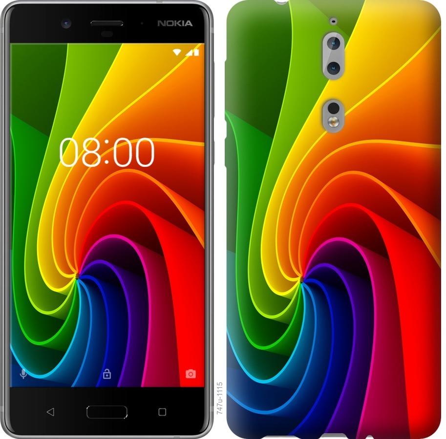 

Чохол на Nokia 8 Райдужний вихор