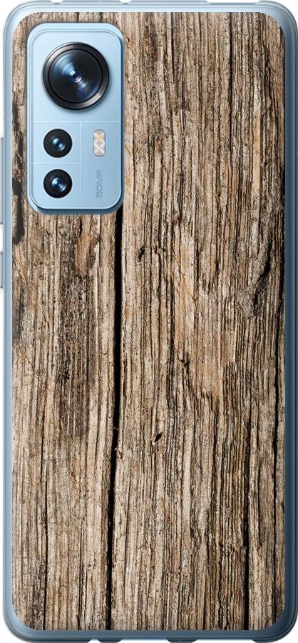 Чохол на Xiaomi 12X Текстура дерева