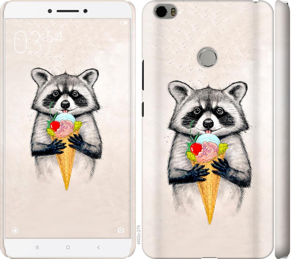 

Чохол на Xiaomi Mi Max Єнот з морозивом