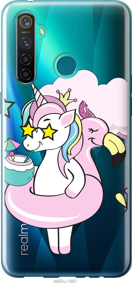 

Чехол на Realme 5 Pro Crown Unicorn