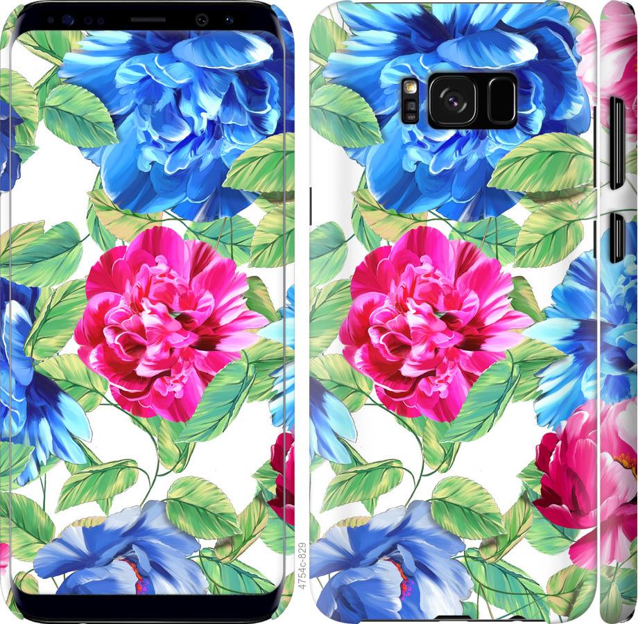 Чехол на Samsung Galaxy S8 Цветы 21