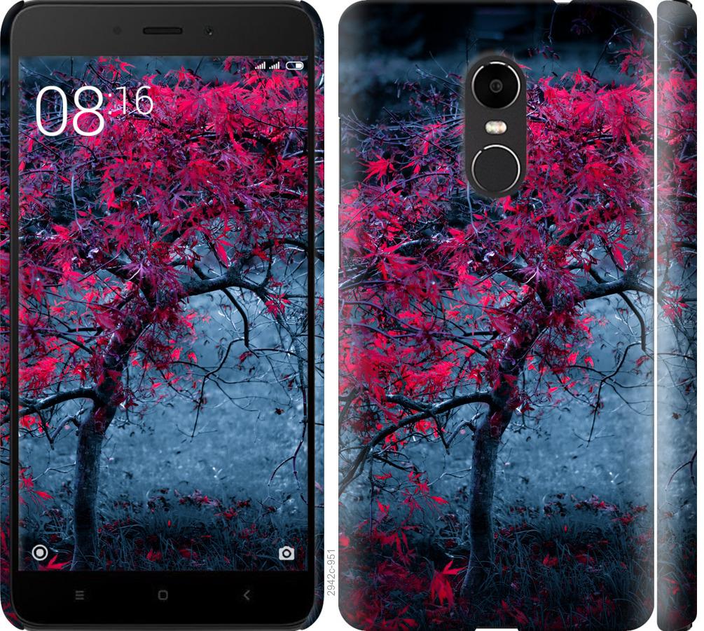 

Чохол на Xiaomi Redmi Note 4X Дерево з яскравими листям