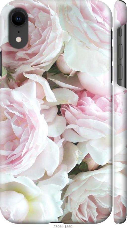 

Чехол на iPhone XR Пионы v2