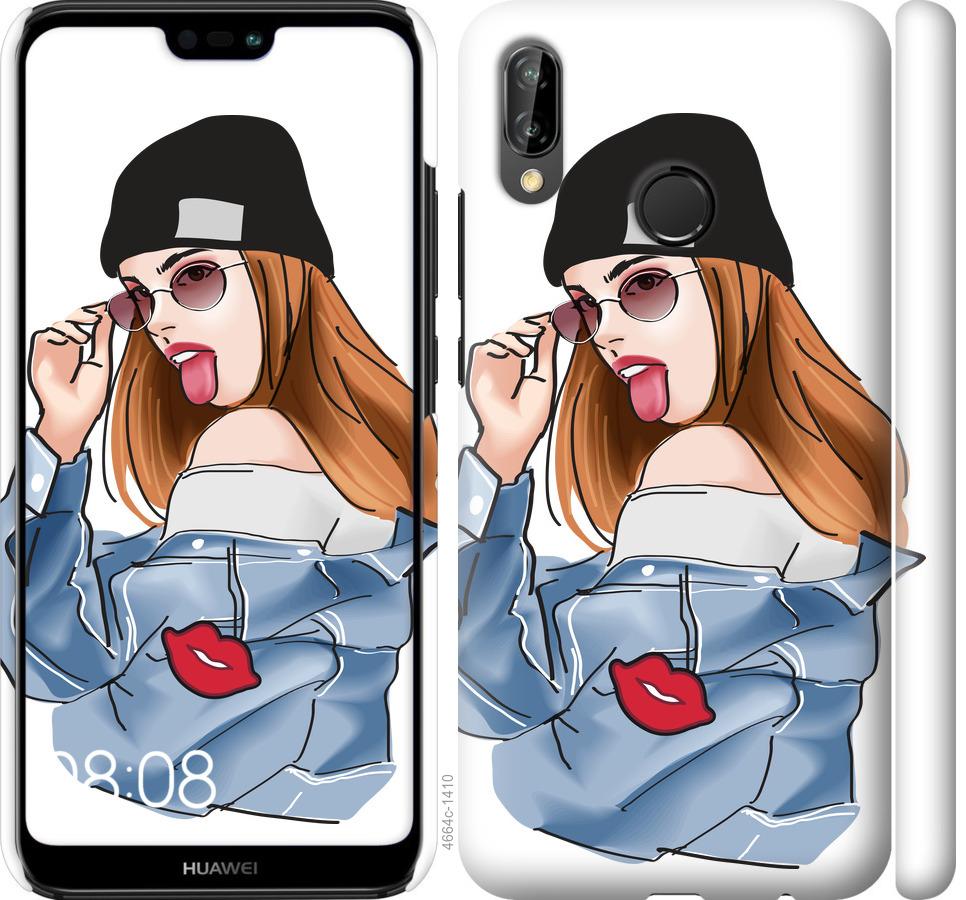 

Чохол на Huawei P20 Lite Дівчина v3