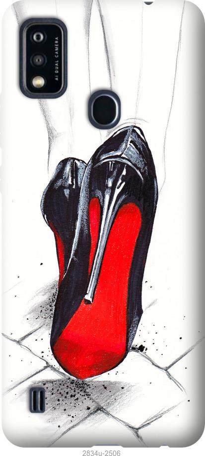 

Чехол на ZTE Blade A51 Devil Wears Louboutin
