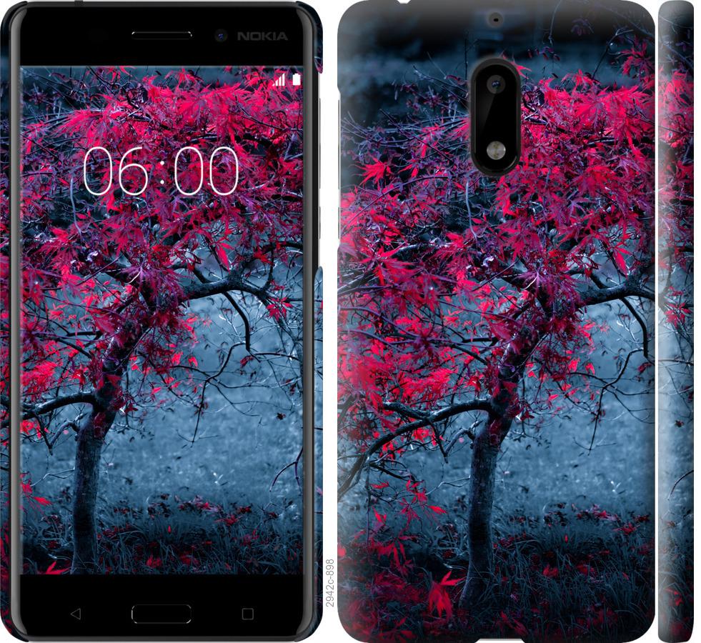 

Чохол на Nokia 6 Дерево з яскравими листям