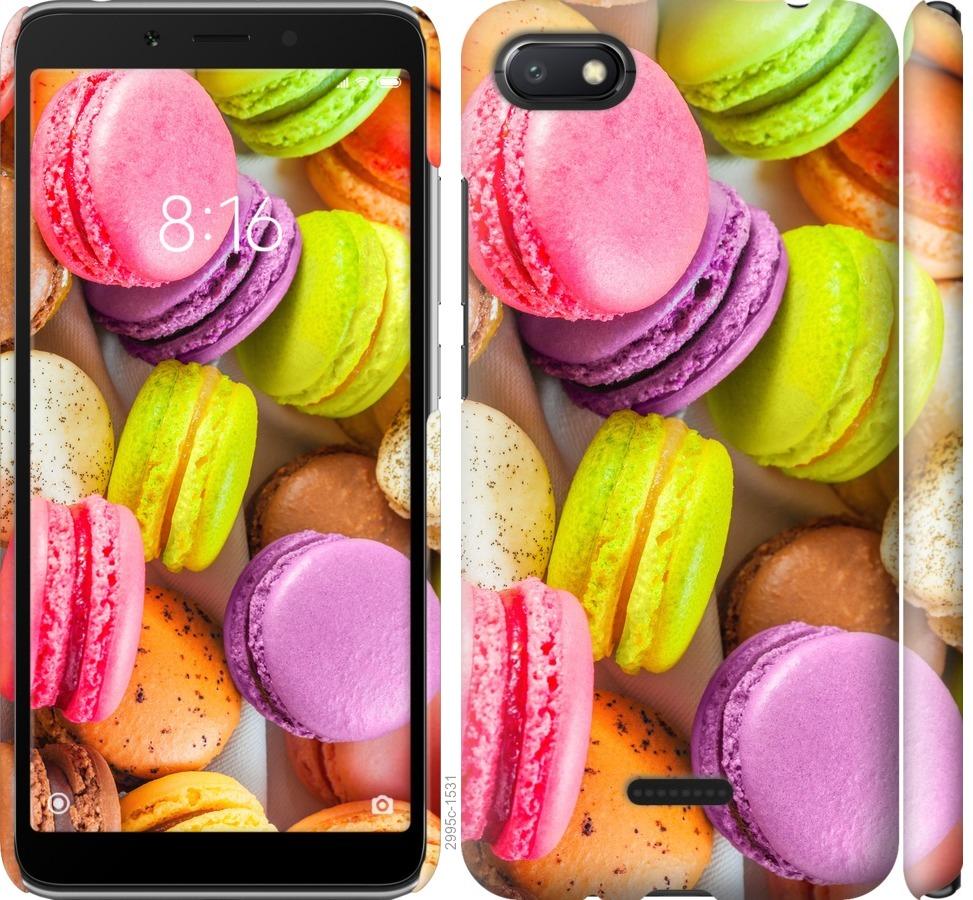 

Чехол на Xiaomi Redmi 6A Макаруны