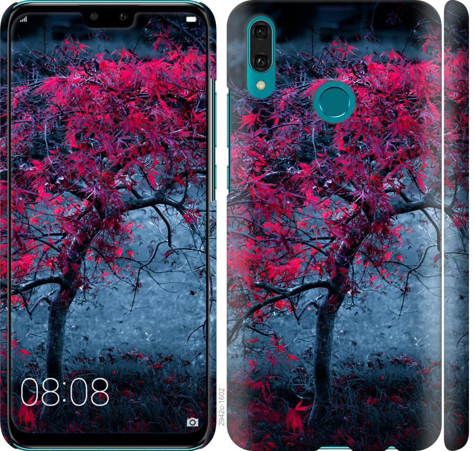 

Чохол на Huawei Y9 2019 Дерево з яскравими листям