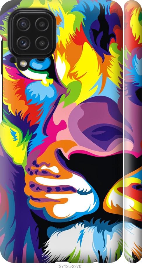 

Чохол на Samsung Galaxy A22 A225F Різнобарвний лев