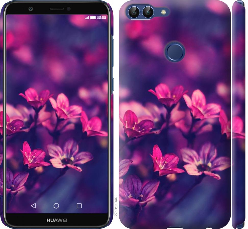 

Чохол на Huawei P Smart Пурпурні квіти