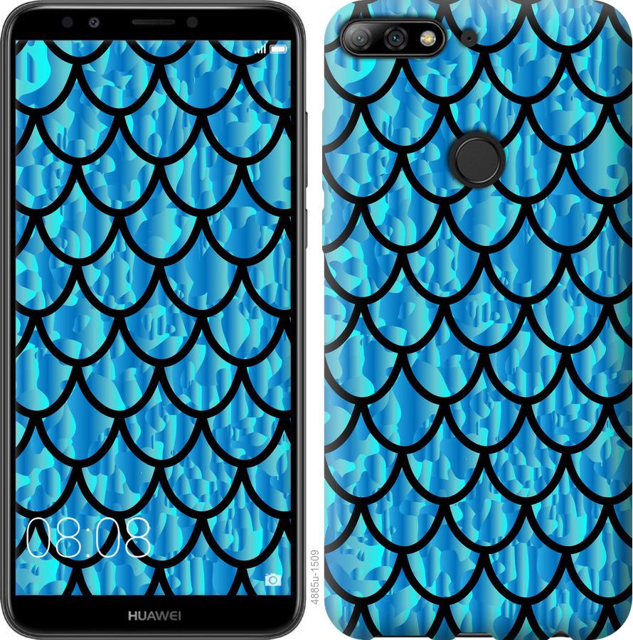 

Чохол на Huawei Y7 Prime 2018 Луска