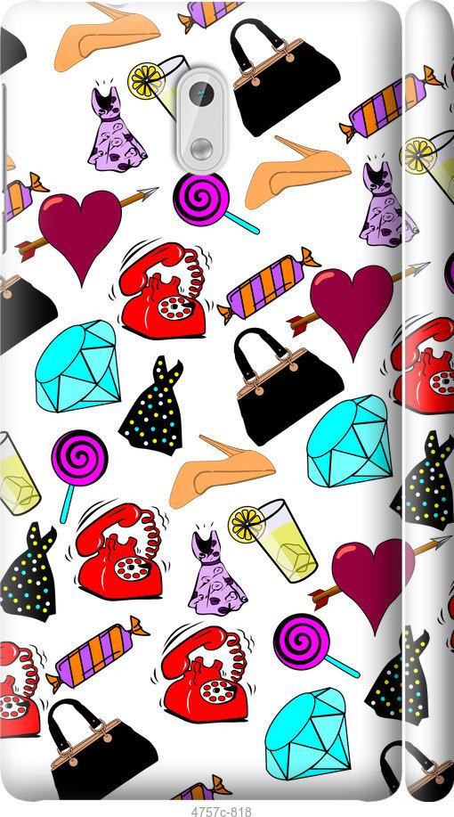 

Чехол на Nokia 3 stickers