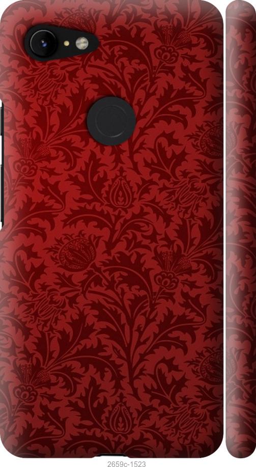 

Чехол на Google Pixel 3 XL Чехол цвета бордо