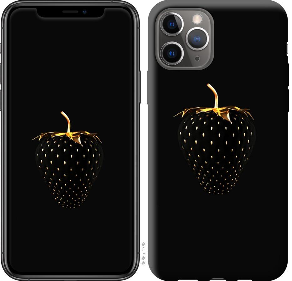 

Чохол на iPhone 11 Pro Чорна полуниця