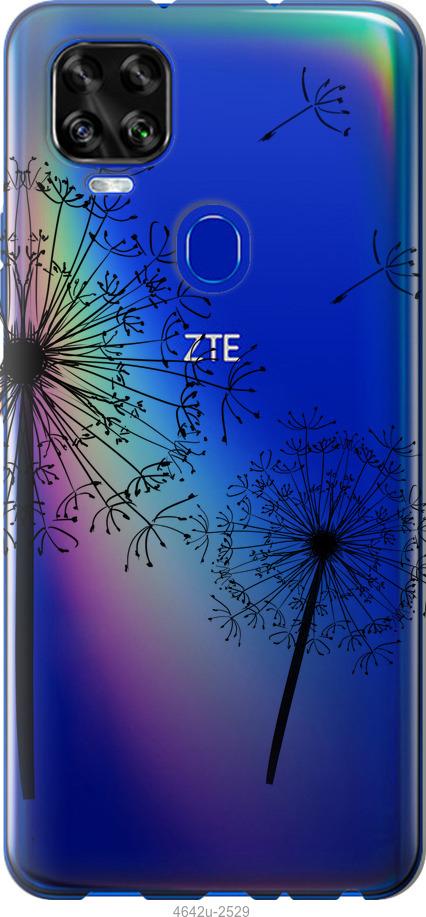 

Чехол на ZTE Blade V2020 Одуванчики