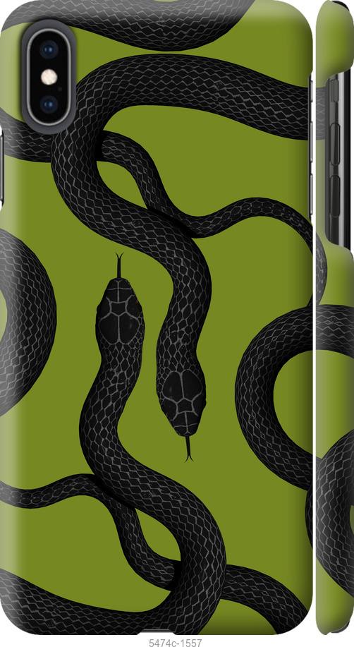 

Чехол на iPhone XS Max Змеи v2