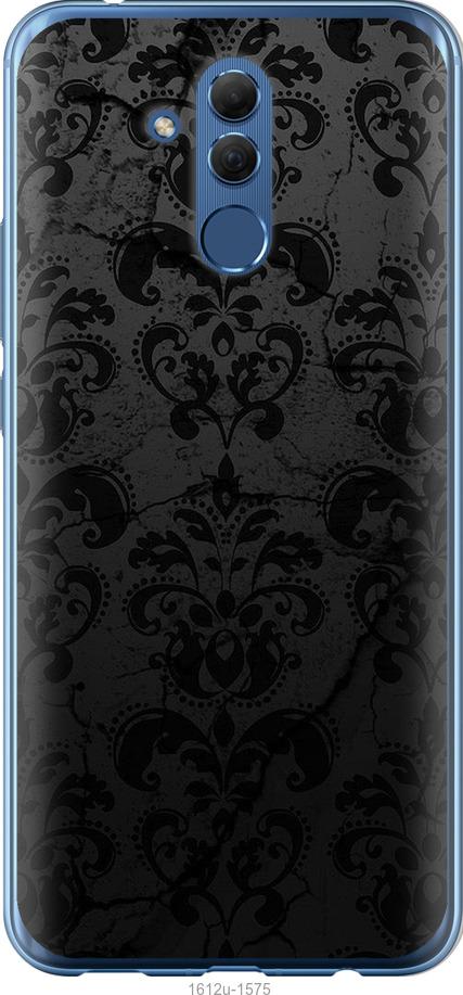 

Чехол на Huawei Mate 20 Lite узор черный