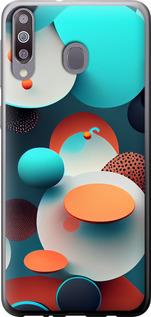 Чехол на Samsung Galaxy M30 Горошек абстракция