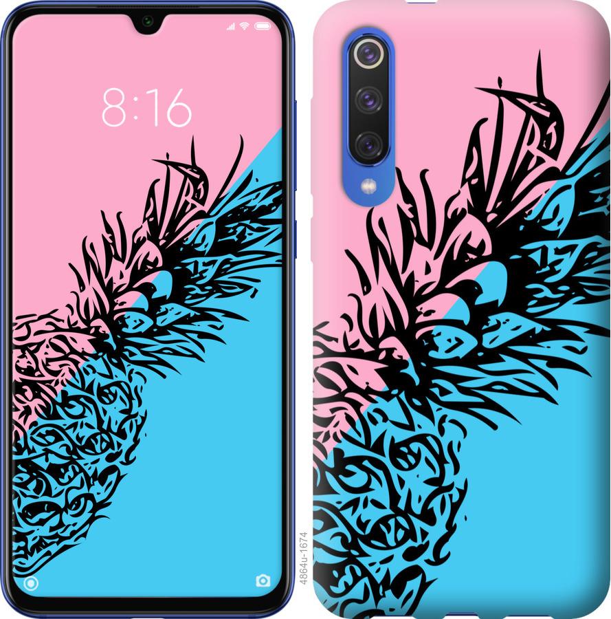 

Чехол на Xiaomi Mi 9 SE Ананас 1