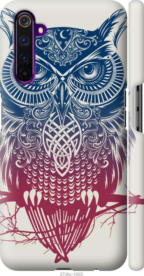 

Чехол на Realme 6 Pro Сова 2
