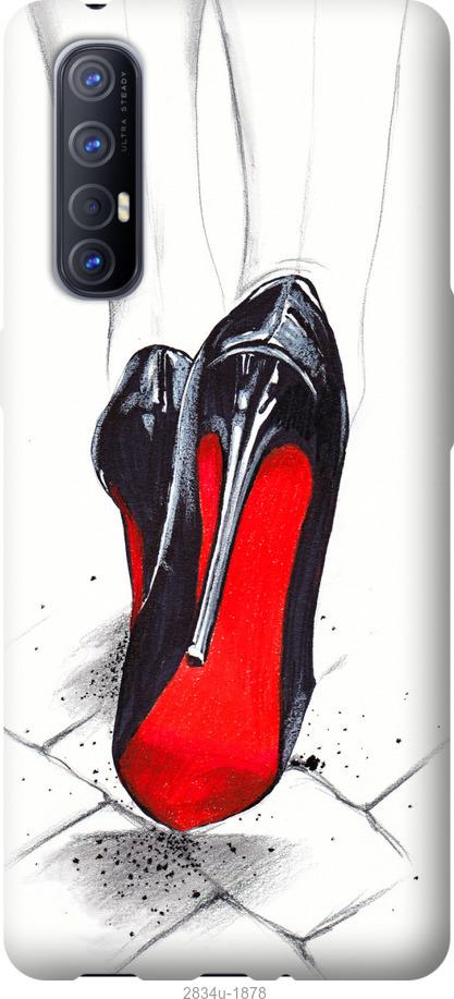 

Чехол на Oppo Reno 3 Pro Devil Wears Louboutin