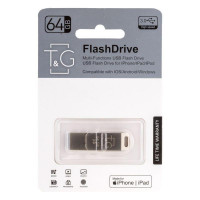Флеш-драйв T&G 008 Metal series USB 3.0 - Lightning 64GB
