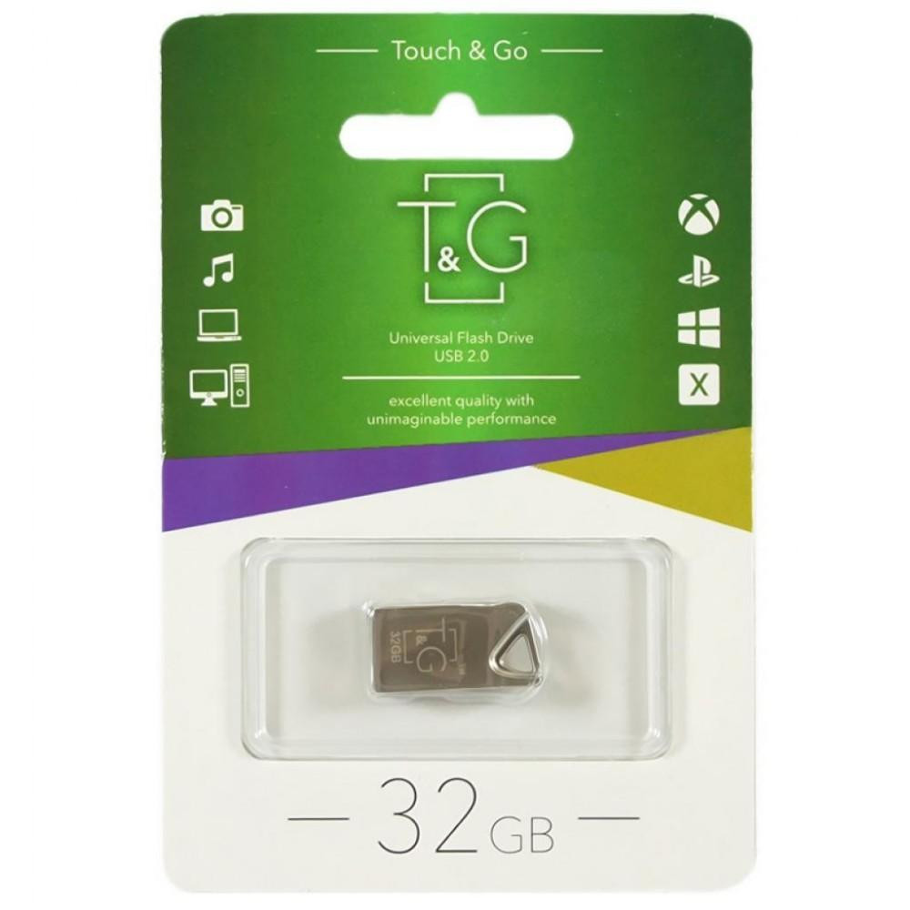 

Флеш-драйв USB Flash Drive T&G 109 Metal Series 32GB Серебряный (183254)