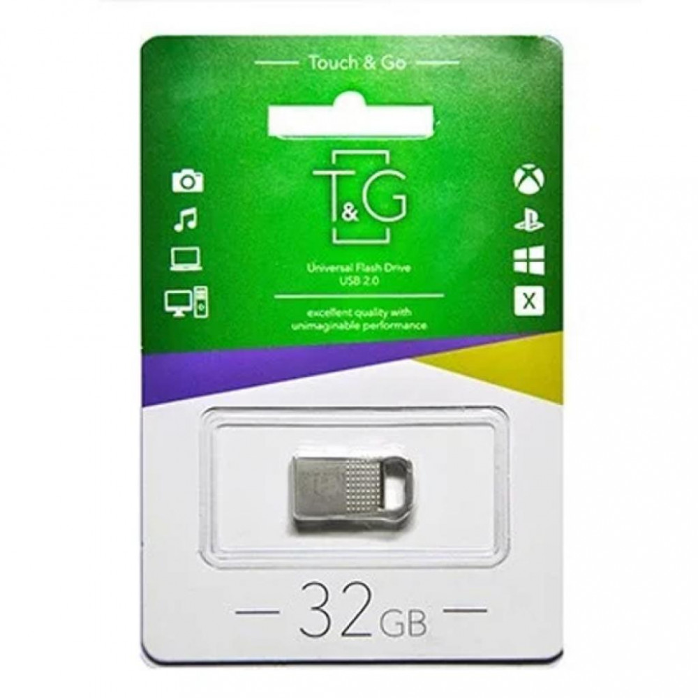 

Флеш-драйв USB Flash Drive T&G 113 Metal Series 32GB (183255)