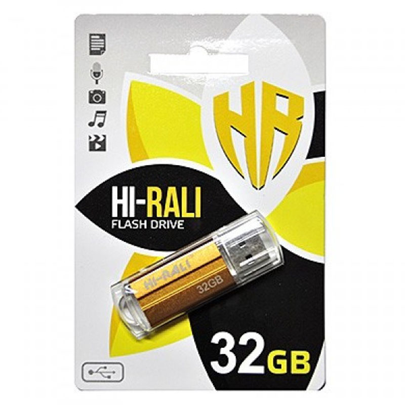 

Флеш накопитель Hi-Rali Corsair 32 GB Бронзовая серия Бронзовый (154917)