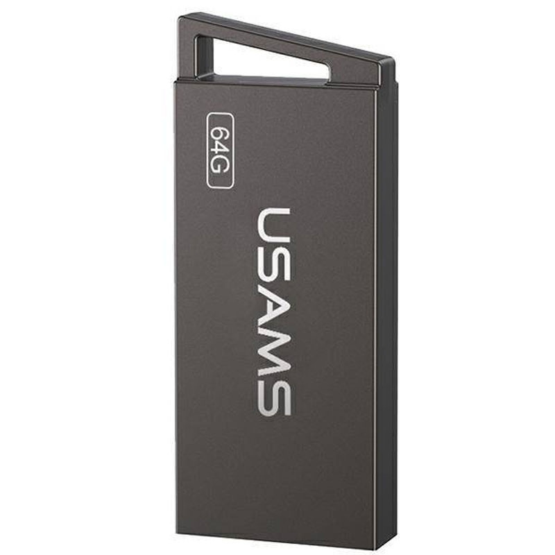 

Флеш накопитель USAMS US-ZB207 USB2.0 High Speed Flash Drive 64 Gb Iron-grey (244103)