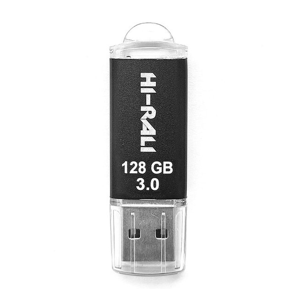 

Флеш накопитель USB 3.0 Hi-Rali Rocket 128 GB Черная серия (261993)