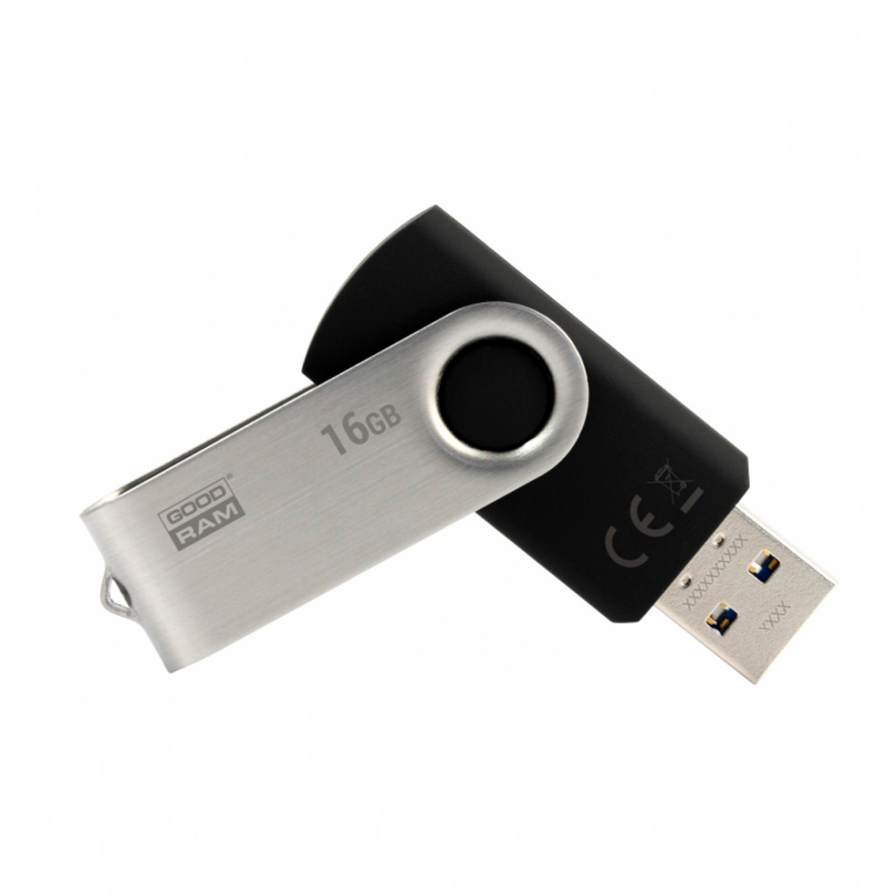 

Флеш накопитель USB 3.0 16GB GOODRAM UTS2 (UTS2-0160K0R11) Черный (123453)