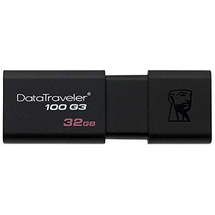 

Флеш-драйв USB3.0 32GB Kingston DataTraveler 100 G3 Черный (97778)