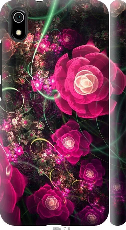 Чохол на Xiaomi Redmi 7A Абстрактні квіти 3
