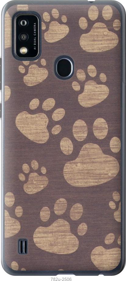 

Чохол на ZTE Blade A51 Сліди тигра