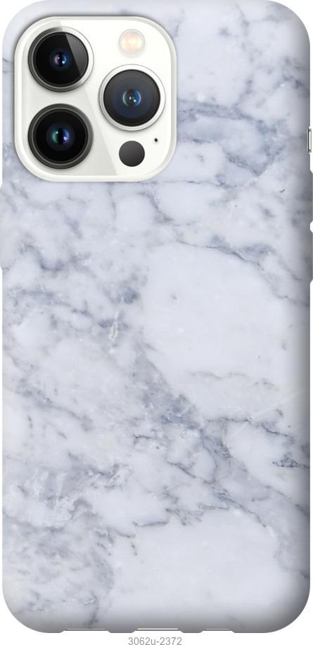 

Чохол на iPhone 13 Pro Блакитний мармур
